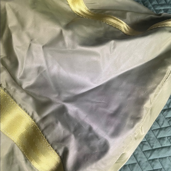 Chic Green Tote with Yellow Straps #Y2k - Picture 3 of 15